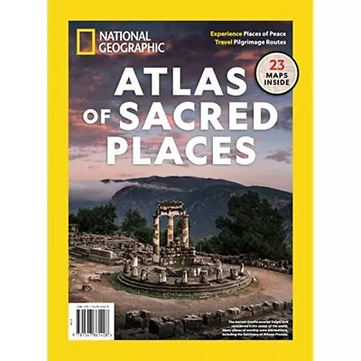 National Geographic Magazine Special Issue Atlas Of Sacred Places • $29.95