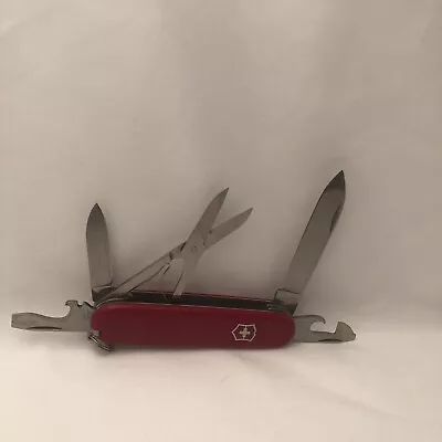 Victorinox Swiss Army Red Super Tinker Pre-Owned Good Condition L1608 • $9.99
