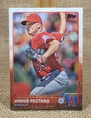 2015 Topps Update Series Vinnie Pestano Baseball Card US133 Angels A3 • $0.99