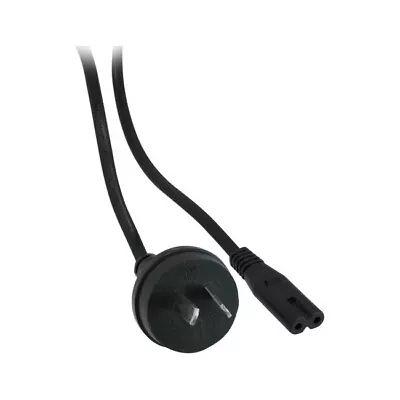 $17.59 • Buy Doss 3m 240v Ac Mains To Figure 8 Iec-c7 Round Fig8 - Black 730ac