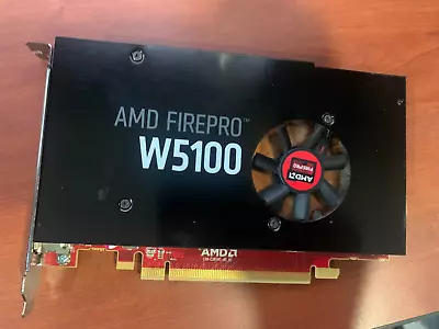 AMD FirePro W5100 Graphics Card 4GB GDDR5 Quad DP PCI Express 3.0 • $49.98