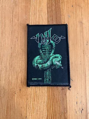 Vintage 00s NILE Metal Band Small Patch Memorabilia New • $19.92