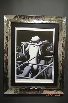 KOSTABI Lithograph 50x35 Cm Limited Autographed Embossed Stamp • $22.68