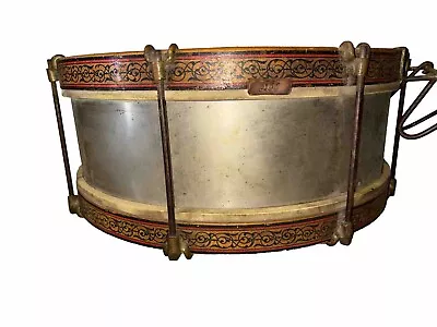 Antique Vintage Wood Metal Snare Drum • $250