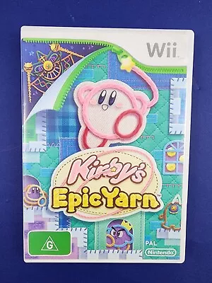 Nintendo Wii Game - Kirbys Epic Yarn • $59