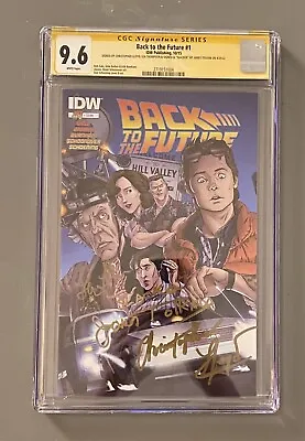 Back To The Future #1 CGC 9.6 Signed Lea ThompsonChristopher Lloyd James Tolkan • £595