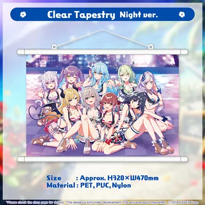 Hololive - Summer 2023 Comic Market 102 (C102) - Clear Tapestry Night Version • $65