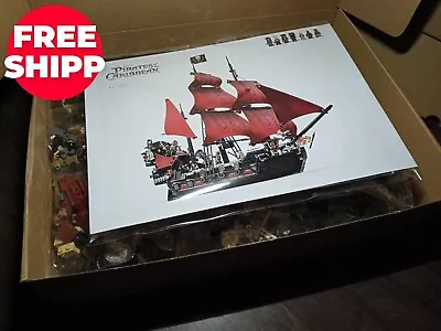 NEW MOC Pirates Of The Caribbean Queen Anne's Revenge Set 4195 • £118.80