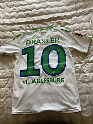 £10 • Buy VFL Wolfsburg Home Shirt 2015/16 DRAXLER Boys Youth