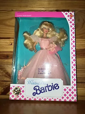 Mattel Wedding Day Barbie Bridesmaid For Her Bestfriend Midge 1990 # 9608 • $12.50