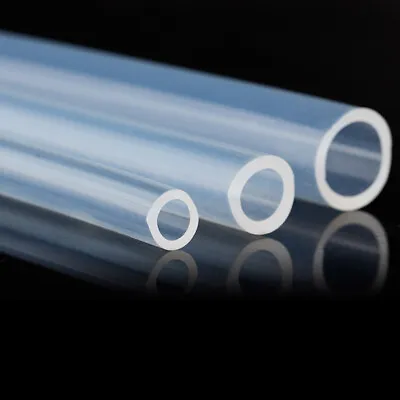 Platinum Cured Medical Grade Silicone Tubing - 1/4  ID X 3/8  OD - Shore A 50 • $11.60