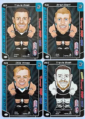 2016 Teamcoach Footy Pop Ups Team Sets - Port Adelaide (4) • $12