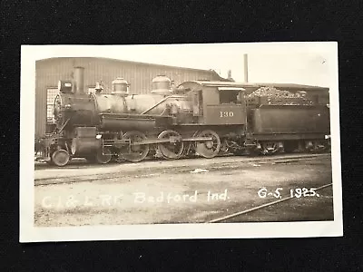 Antique Chicago Indianapolis & Louisville Monon Railway Locomotive No. 130 Photo • $10