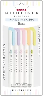 $18.28 • Buy ZEBRA Mildliner WKT7-5C-YC Fluorescent Pen (Parallel Import Goods) (Softness Mil