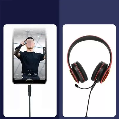 £9.99 • Buy Headphone Mic MODMIC GAMING HEADSET SKYPE PHONE PC Microphone Boom 3.5mm Jack