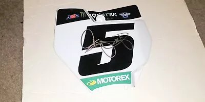 Ryan Dungey Singed PlateRicky CarmichaelJeremy McgrathSupercrossmotocross • $229