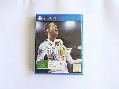 PlayStation 4 PS4 - FIFA 18 - Free Postage • $6.60