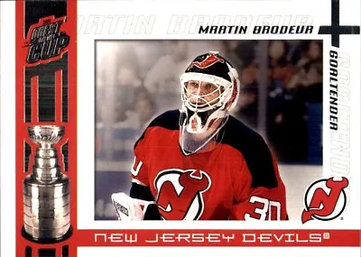 Martin Brodeur NEW JERSEY DEVILS 2003-04 Pacific Quest For The Cup #63 • $1.89