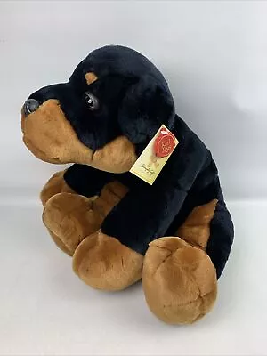 Keel Toys Soft Plush Toy Brown Black 12  Inche Rottweiler Simply Collection M123 • £12.99