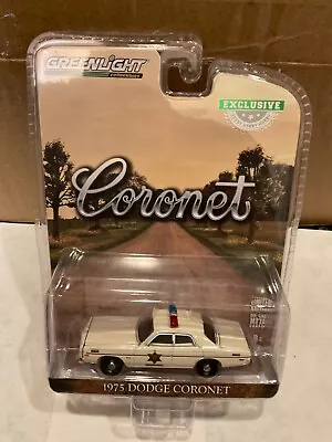 Greenlight Hobby Exclusive 1975 Dodge Coronet  Hazzard County Sheriff • $7.95