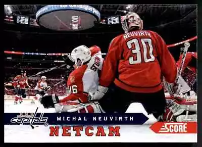 2013-14 Score Netcam Michal Neuvirth Washington Capitals #NC-11 • $1.35