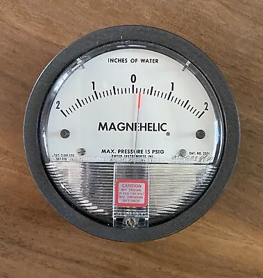 Dwyer Magnehelic Differential Pressure Gage Model 2304 • $80