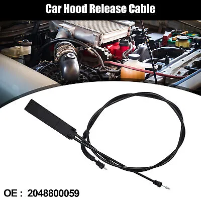 2048800059 Hood Bonnet Release Cable For Mercedes-Benz C300 C350 C63 AMG W204 • $21.37