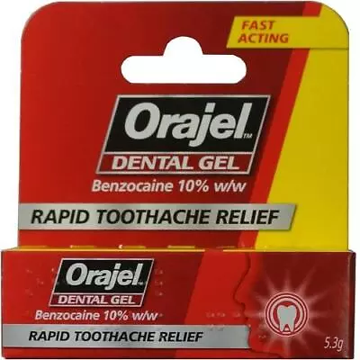 Orajel Dental Gel 5.3g • £4.55