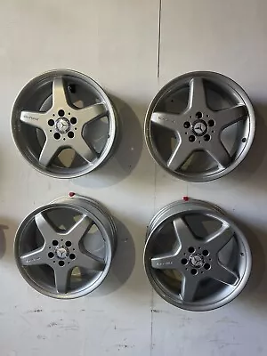 4 Set OEM AMG 18” W209 Alloy Wheels Styling III Mercedes 7.5j Et37 8.5j ET30 • $1056.62