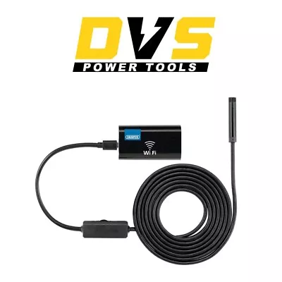 Draper WIFIENDO Wi-Fi Endoscope Inspection Camera 3.5m 91648 • £17.95