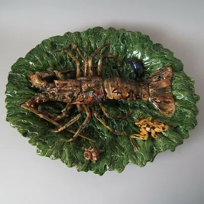 Renoleau Majolica Palissy Lobster Platter • £5820