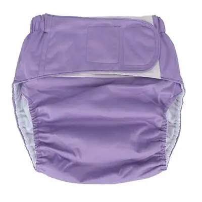 Adult Cloth Diaper Nappy Washable For Disability Incontinence  L • £14.69