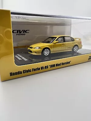 Honda Civic Ferio Vi-RS - JDM Mod Version Yellow - Inno64 - 1/64 • $57.99