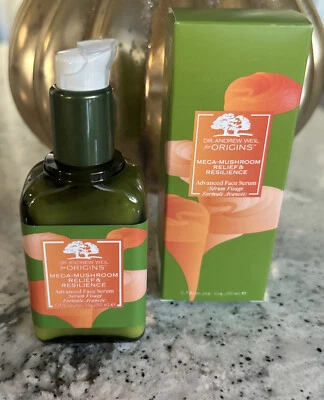 $18.60 • Buy Origins Mega-Mushroom Relief & Resilience Advanced Face Serum 1.7 Oz 50 Ml NIB