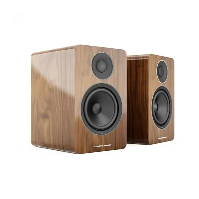 Acoustic Energy AE1 Active Speakers (Pair) Gloss Walnut • £1259
