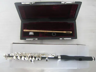 Piccolo Flute C Key Split E W/Wood Case Free Fast Shipping • $132.93