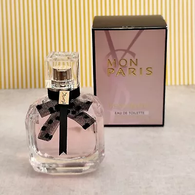 £42.90 • Buy 🌸🪷🌺 YSL Mon Paris  - 50ml EDT, Almost Full 🌸