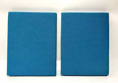 2x Herman Miller Sound Dampening Acoustic Treatment Panels 15  X 19  X 2  - Blue • $39.99