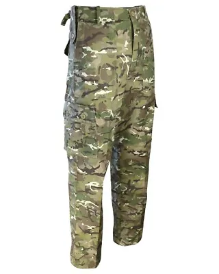 Tactical Mens Btp Mtp Camo Cargo Combat Trousers Military Airsoft Work Pants • £19.99