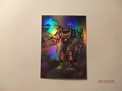 Ninja Megazord - 1995 Fleer Ultra Mighty Morphin Power Rangers - Foil Card 7 • $18