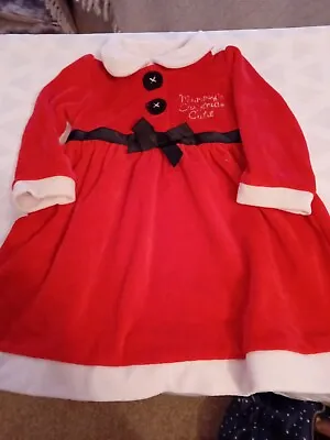 Baby Girl Christmas Dress 9-12 Months • £5