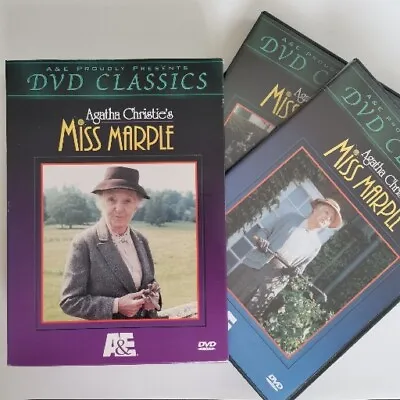 DVD Set Miss Marple Set 1 Volumes 1 & 2 Sleeping Murder Mirror Crack'd Caribbean • $10.07