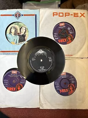 T Rex 7  Vinyl 5 Singles • £25