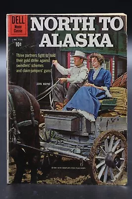 Four Color (1942) #1155 North To Alaska John Wayne Movie Photo Cover & Inside VG • $24