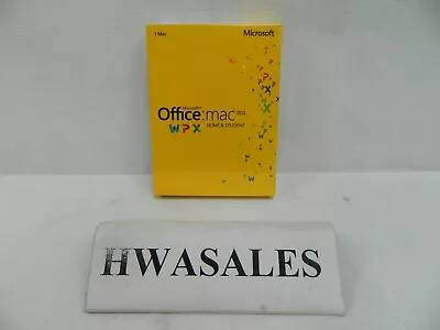 Microsoft Office MAC 2011 Home And Student - Medialess - 1 MAC - NEW • $36.99