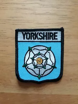 Yorkshire Rose Patch/Cloth Badge-UK Souvenir • £4.49