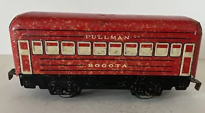 Marx Train Red Pullman Bogota Passenger Car O Gauge 6” Long Vintage • $18.95