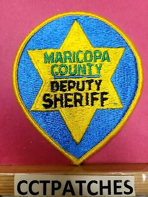 Maricopa County Arizona Sheriff (police) Shoulder Patch Az  • $5.99