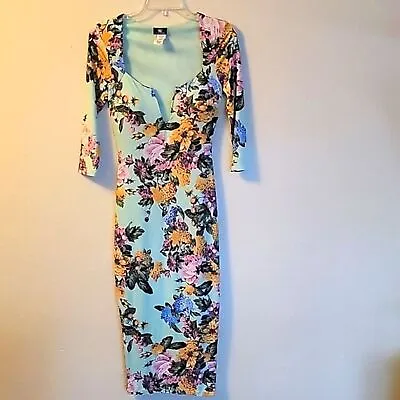 Va Va Voom Floral Midi Dress Size S • $55