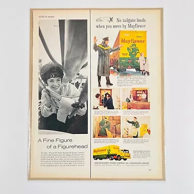Aero Mayflower Transit Co Moving Vans Trucks No Tailgate Loads - 1962 Print Ad • $12.95